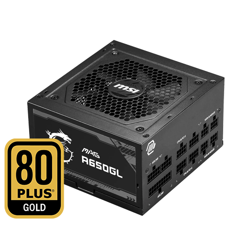 MSI MAG A650GL 650W GOLD (Full Modular)